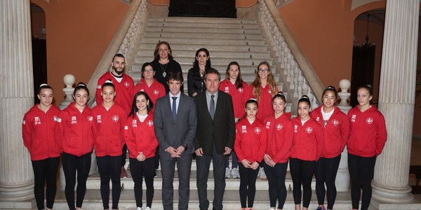 El Pabellón Amate acoge la segunda fase de la Liga Iberdrola con los 20 mejores equipos españoles de gimnasia artística femenina