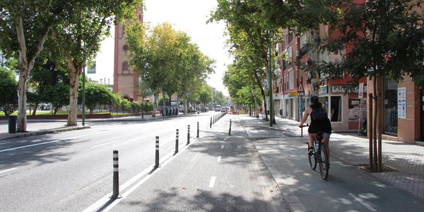 El Plan de Movilidad Urbana Sostenible de Sevilla plantea la reordenación accesible y peatonal de más de 40 zonas de todos los distritos de la ciudad