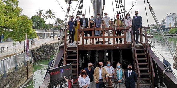 El proyecto internacional de teatro comunitario ‘Mundo Magallanes-Elcano’ impulsado por TNT/Atalaya sube a escena los días 2 y 3 de octubre dentro de la agenda de la ciudad para conmemorar el V Centenario de la Primera Vuelta al Mundo