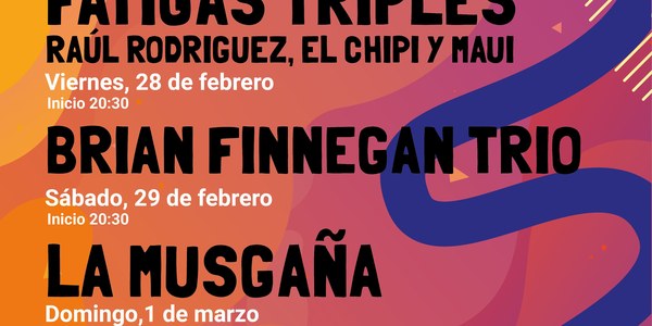 Fatigas Triples, nuevo proyecto de Raúl Rodríguez, El Chipi de La Canalla y Maui, abre el próximo 28 de febrero el ciclo Folkquivir
