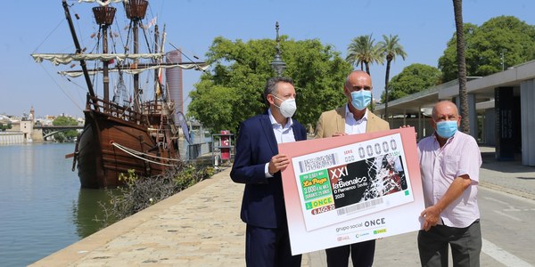 La Bienal de Flamenco agota las entradas de nueve de sus espectáculos y refuerza su promoción con el tradicional cupón de la ONCE que saldrá a la venta el próximo 6 de agosto