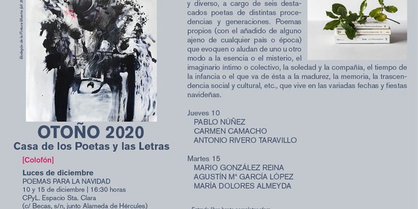 La Casa de los Poetas y las Letras clausura su programación de otoño evocando la esencia de la Navidad