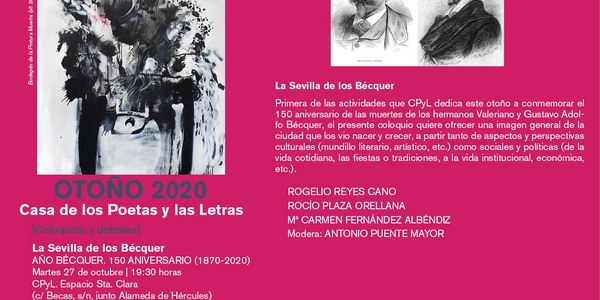 La Casa de los Poetas y las Letras del ICAS retrata la Sevilla que vivieron los hermanos Bécquer