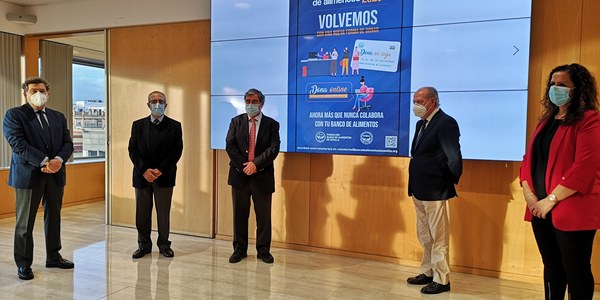 La Fundación Banco de Alimentos de Sevilla prepara ya su nueva gran recogida de alimentos 2020 con el apoyo del Ayuntamiento y la Diputación