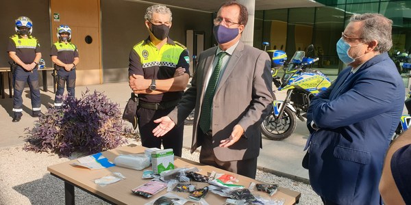 La Policía Local interviene 665.00 mascarillas que ponían en riesgo la salud de consumidores en dos centros de distribución