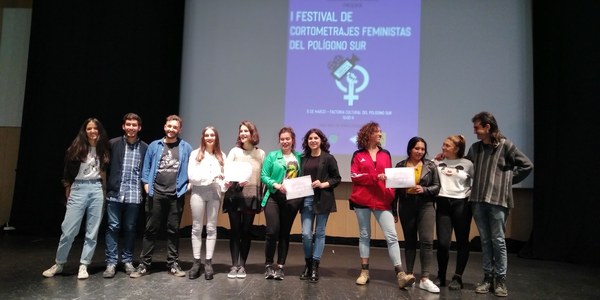 ‘Puro hormigón’, de Nieves Castro, se alza con el primer premio deI I Festival de Cortometrajes Feministas del Polígono Sur