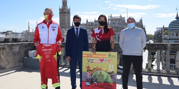 Sevilla acoge el Nutrisport Half Triatlón para deportistas federados con estrictas medidas de seguridad y distancia social