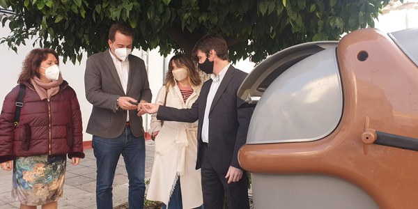 El Ayuntamiento implanta el sistema de recogida de biorresiduos en los barrios de San Jerónimo y la Bachillera del Distrito Norte con un proyecto  financiado a través del programa europeo EDUSI
