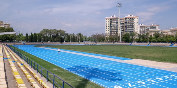 Unos 600 deportistas participan en el Campeonato de España de Atletismo sub23 que se celebra en la nueva pista de atletismo del Centro Deportivo San Pablo