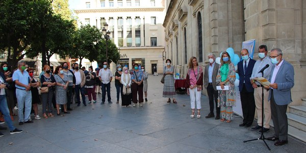 Asaenes reivindica el derecho a la Salud Mental durante un acto con motivo del Día de la Salud Mental que ha contado con la colaboración del Ayuntamiento