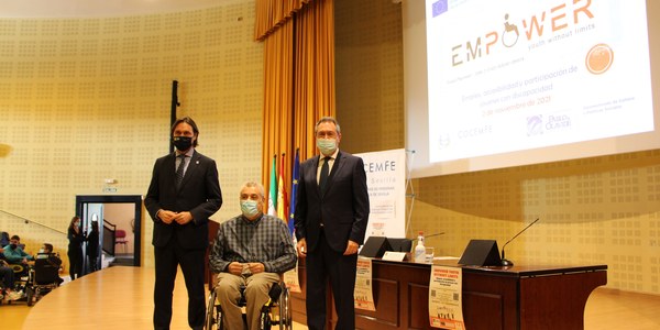 El alcalde clausura la jornada ‘Empower Youth Without Limits: empleo, accesibilidad y participación de jóvenes con discapacidad’ que está organizada por COCEMFE Sevilla y cuenta con el apoyo del Ayuntamiento