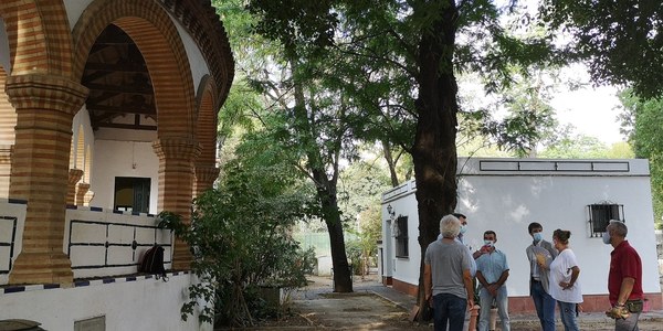 El Ayuntamiento acomete la segunda fase de obras de rehabilitación y puesta en uso del Pabellón de Telefónica del Parque de María Luisa y para la recuperación y apertura de los jardines del Parque de Blancanieves