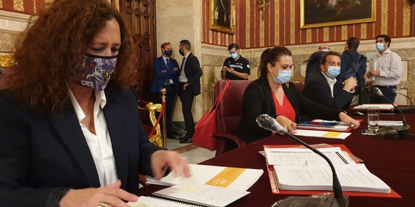 El Ayuntamiento adjudica dos parcelas para aparcamiento provisional en superficie en Palmas Altas con el objetivo de ampliar la oferta y evitar estacionamientos indebidos en los Bermejales y Parque de Guadaíra