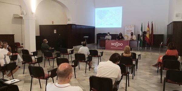 El Ayuntamiento amplía la información sobre la reordenación del tráfico en torno a la Ronda Histórica y a la Segunda Ronda con nuevas reuniones con una veintena de entidades de vecinos y comerciantes de los distritos Macarena y San Pablo-Santa Justa
