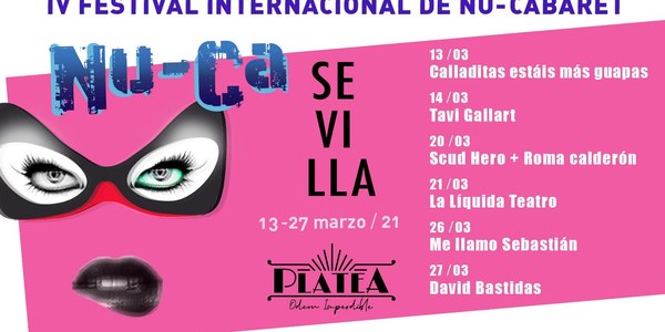 El Ayuntamiento apoya la cuarta edición del NU-CA, que llega a Sevilla para mostrar las tendencias más vanguardistas del NU-Cabaret