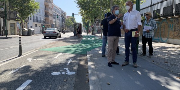 El Ayuntamiento aprueba una nueva inversión de 540.000 euros en labores de conservación y mantenimiento de los carriles bici durante los próximos dos años