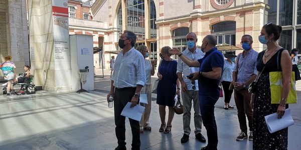 El Ayuntamiento avanza en el centro cultural CentQuatre de París en el modelo de gestión y estrategia de innovación para Fábrica de Artillería y establece líneas de colaboración con  Factoría Cultural