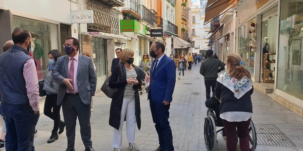 El Ayuntamiento avanza en el programa de mejora de calles del Casco Antiguo con inversiones en Cerrajería y Marqués de la Mina