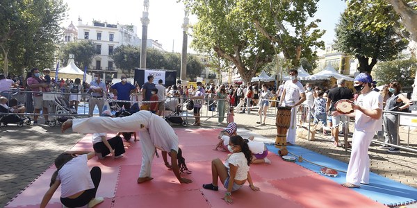 El Ayuntamiento celebra ‘Vive La Alameda’ de Casco Antiguo dentro del Programa de Actividades Deportivas en Distritos del IMD que propone 35 eventos participativos hasta final de año