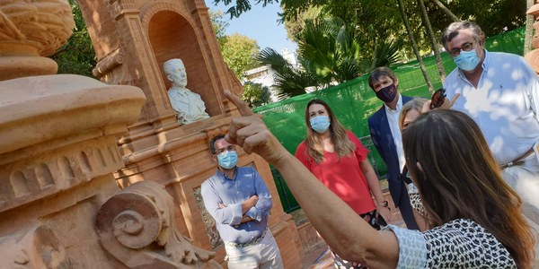 El Ayuntamiento concluye la restauración de la Glorieta Benito Más y Prat del Parque de María Luisa
