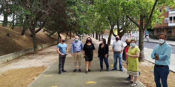El Ayuntamiento contrata la siguiente fase de la adecuación y mejora de la Ronda de Tejares tras las obras de reurbanización y la instalación del colector de Emasesa