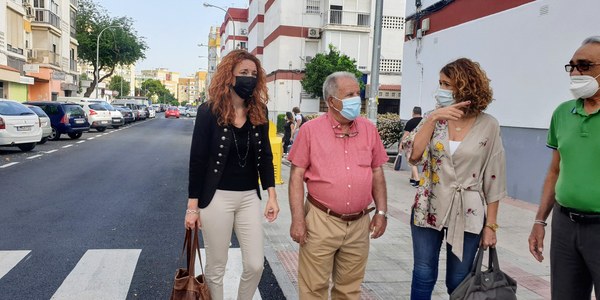 El Ayuntamiento culmina el asfaltado y ordenación de calles del Distrito Macarena con ordenación de aparcamientos y mejoras de la seguridad y la accesibilidad para peatones