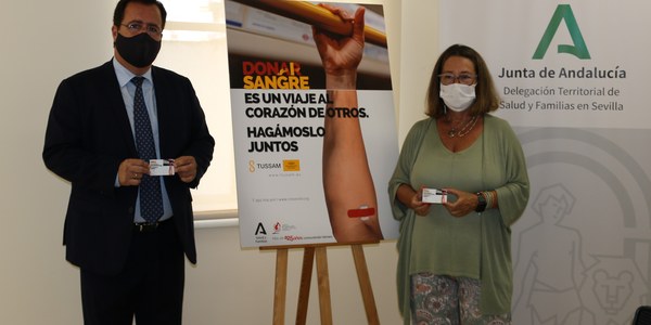 El Ayuntamiento de Sevilla, a través de Tussam, se suma a la campaña anual para promover la donación de sangre