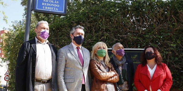 El Ayuntamiento de Sevilla dedica un paseo de Triana al histórico líder sindicalista de UGT Nicolás Redondo Urbieta