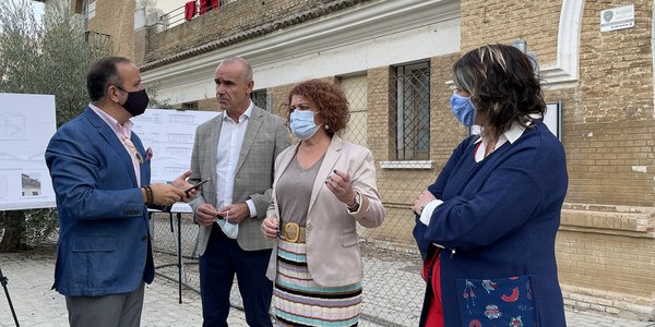 El Ayuntamiento ejecuta las obras de rehabilitación del antiguo pabellón de ingresos de Ranilla con una inversión de 1,1 millones de euros con el objetivo de que se convierta en un centro de referencia de la memoria histórica