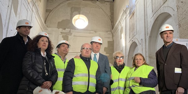 El Ayuntamiento inicia el proceso para la recuperación y restauración de las pinturas murales de la antigua iglesia del convento de San Laureano
