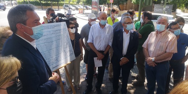 El Ayuntamiento inicia la reurbanización completa de Juan XXIII e invertirá más de 8 millones de euros en calles y plazas de Cerro-Amate