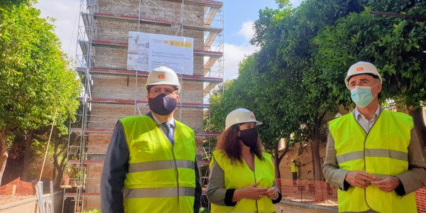 El Ayuntamiento inicia las obras de rehabilitación de la Torre Don Fadrique y su entorno con una inversión con un presupuesto de un millón de euros