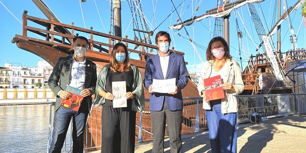 El Ayuntamiento organizará para los colegios sevillanos visitas gratuitas a la Nao Victoria y al Centro de interpretación y una exposición itinerante sobre el V Centenario de la Primera Vuelta al Mundo