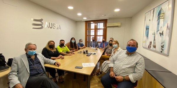 El Ayuntamiento promueve el acuerdo con los trabajadores de Aussa para un nuevo convenio colectivo que garantiza la estabilidad laboral y la calidad del empleo en esta empresa con participación municipal