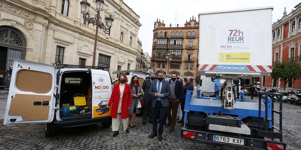 El Ayuntamiento triplica el presupuesto destinado a reparaciones y resolución de incidencias en todos los barrios a través del 072 Reur que contará con el doble de personal y equipos en servicio