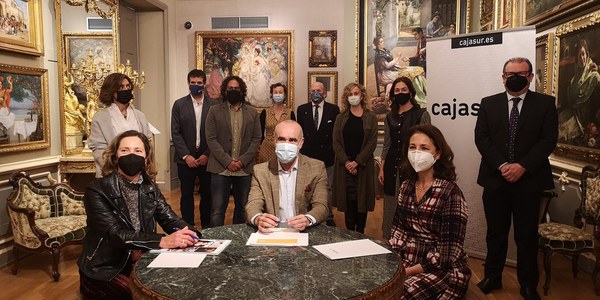 El Ayuntamiento y la Asociación Autismo Sevilla firman un convenio para implantar un itinerario cognitivo de acceso universal en Casa Fabiola-Donación de Arte Mariano Bellver