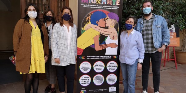 El Ayuntamiento y la asociación DeFrente lanzan una campaña destinada a la visibilización de la población migrante LGTBI de Sevilla