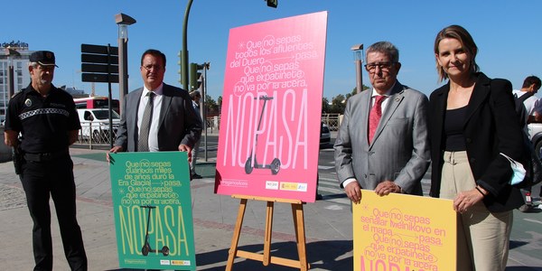 El Ayuntamiento y la DGT recuerdan las claves para circular en patinete con una campaña especial en Sevilla