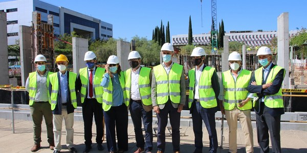 El proyecto Cartuja Qanat avanza en la recuperación del auditorio, la construcción del nuevo zoco y la implantación del sistema de climatización sostenible