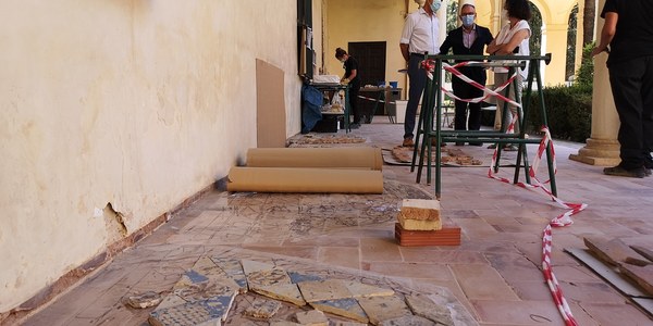 El Real Alcázar inicia las obras de restauración de la Fuente del Jardín del Príncipe con 33.500 euros de presupuesto para recuperar su funcionalidad y conservar los materiales y su estética histórica