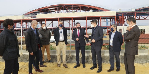 Espadas destaca la importancia del complejo industrial de reparación y mantenimiento de aeronaves de Ryanair que alcanzará una inversión de 26 millones y más de 400 trabajadores y será clave para reactivar el sector y posicionar a Sevilla en actividades complementarias a la fabricación de aeronaves