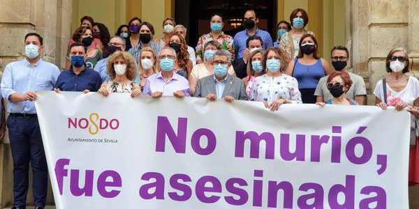La corporación municipal convoca un minuto de silencio por la última asesinada por Violencia de Género en Sevilla