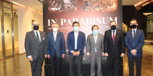 La Sala Antiquarium acoge hasta el próximo 4 de abril la exposición ‘In Paradisum’, una muestra sobre el patrimonio musical de la Semana Santa de Sevilla organizada por el Ayuntamiento y el Consejo de Hermandades