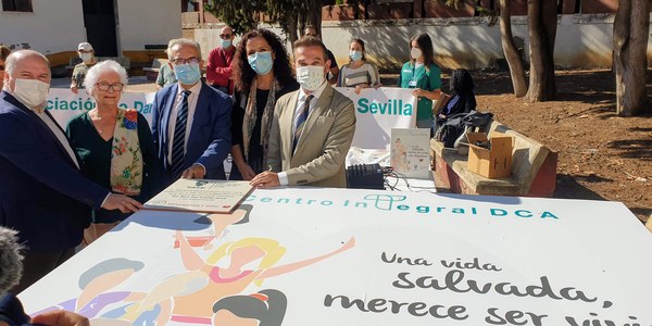 Sevilla celebra Día Nacional del Daño Cerebral Adquirido con el inicio de las obras  del nuevo Centro InTegral de la Asociación DACE de Sevilla