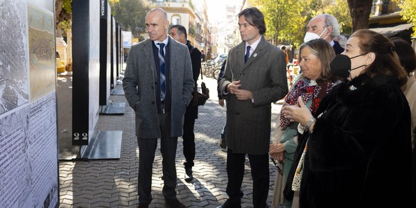 Una exposición muestra en la Alameda de Hércules el legado modernizador de Pablo de Olavide en Sevilla