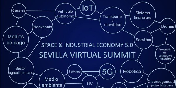 Una treintena de altos directivos de empresas e instituciones del espacio y la economía digital participarán en la segunda edición del Space & Industrial Economy 5.0 Sevilla Virtual Summit que inaugurará el presidente del Gobierno
