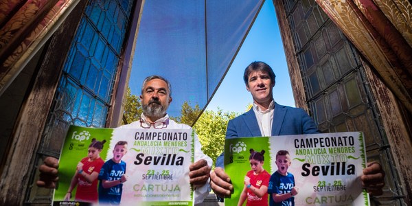 300 deportistas compiten en el Campeonato de Andalucía de Menores Mixto este fin de semana en Sevilla con  el apoyo del Ayuntamiento