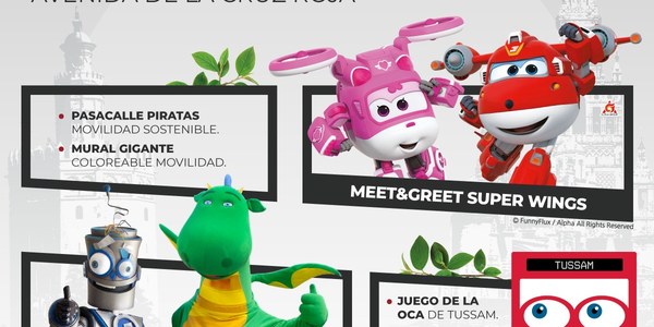Actividades para los más pequeños en la Avenida de la Cruz Roja este viernes se suman a la celebración de la Semana de la Movilidad, que incluye transporte público gratuito mañana y la recuperación de espacios públicos para los peatones el domingo en el barrio de Pino Montano con Calle Cultura