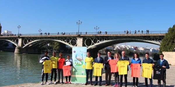 Casi 11.000 participantes y 180 corredores de elite participan en el Zurich Maratón de Sevilla que agota las reservas hoteleras al 85 por ciento