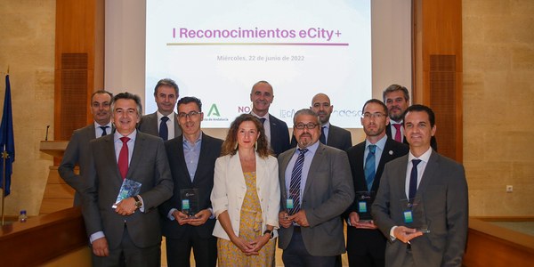 Cinco empresas resultan ganadoras del eCity+, el primer certamen de #eCitySevilla que premia los avances en el ámbito de la energía, la movilidad sostenible, los edificios y la digitalización en PCT Cartuja